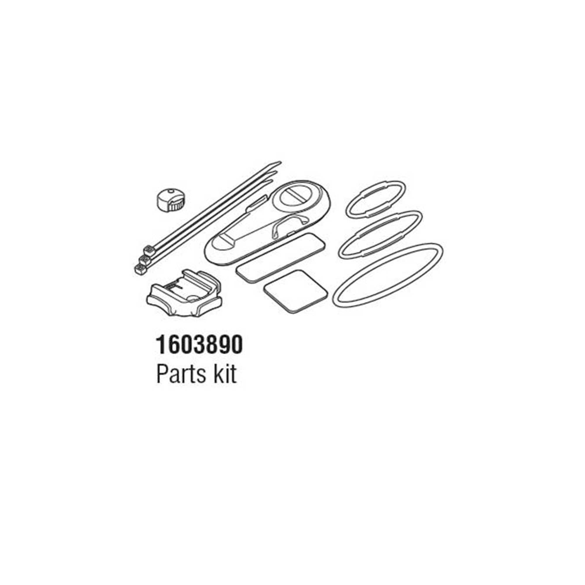 Strada Slim Cycle Computer 2nd Bike Kit