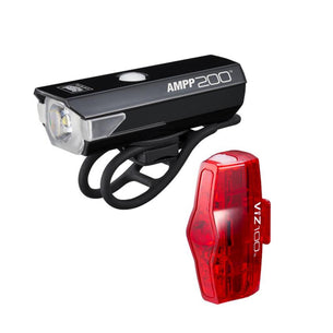 AMPP 200 / VIZ 100 Bike Light Set