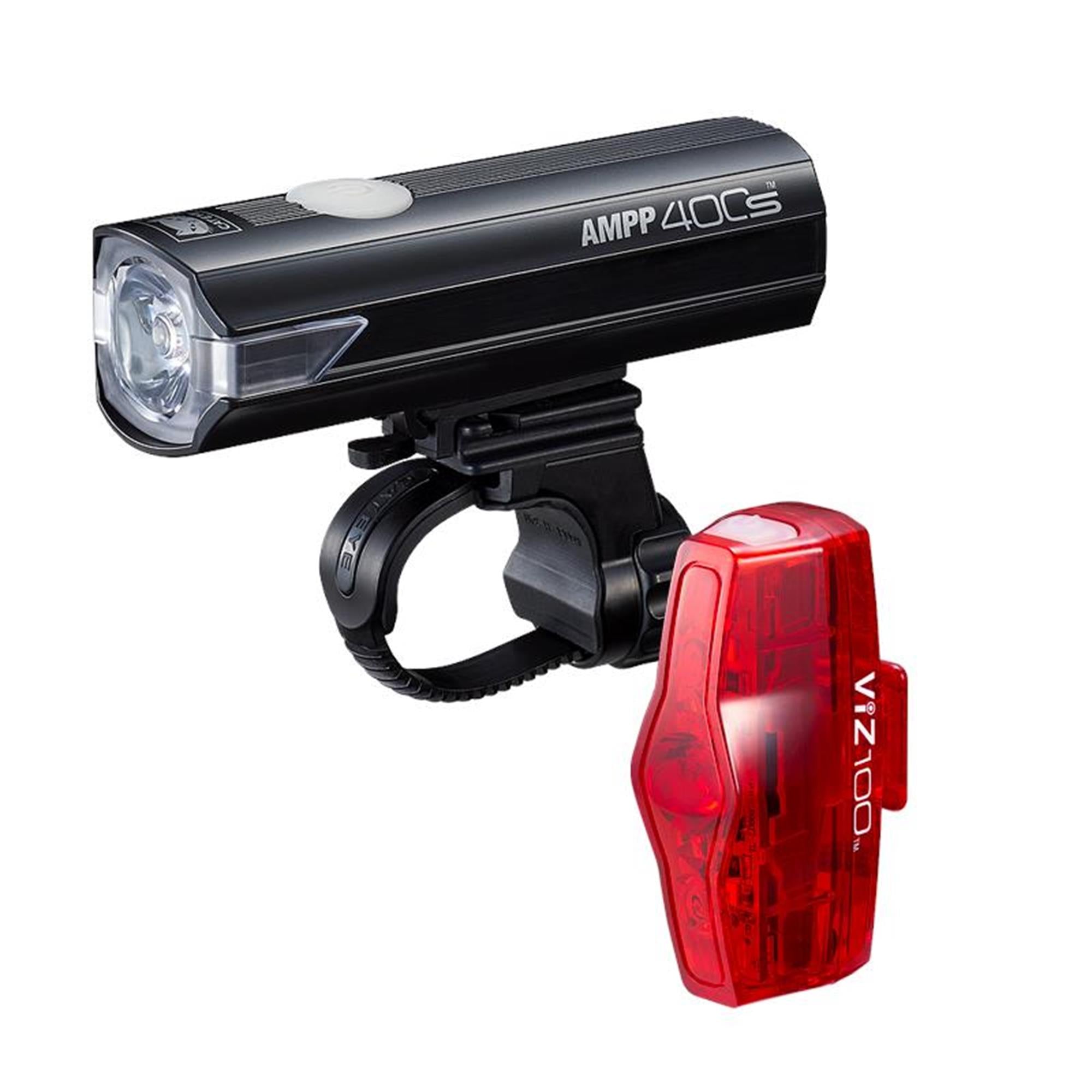 AMPP 400S VIZ 100 Bike Light Set