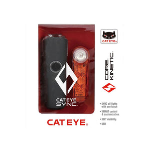Sync Core / Sync Kinetic Bluetooth Connected Bike Light Set