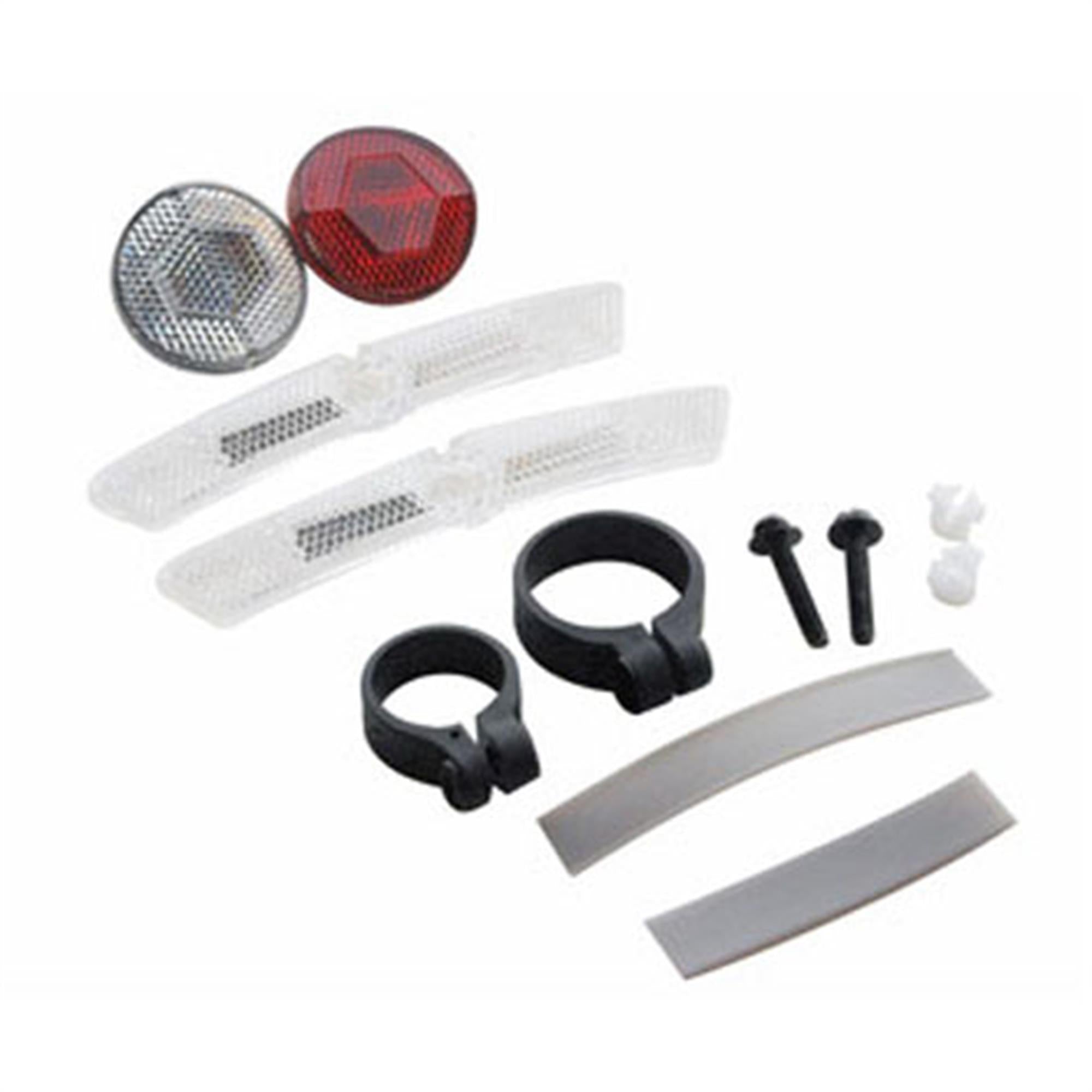 Bicycle Front &amp Rear Wheel Reflector Set