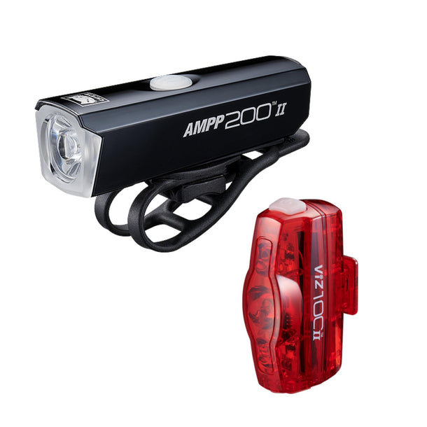 AMPP 200 II / Viz100 II Bike Light Set