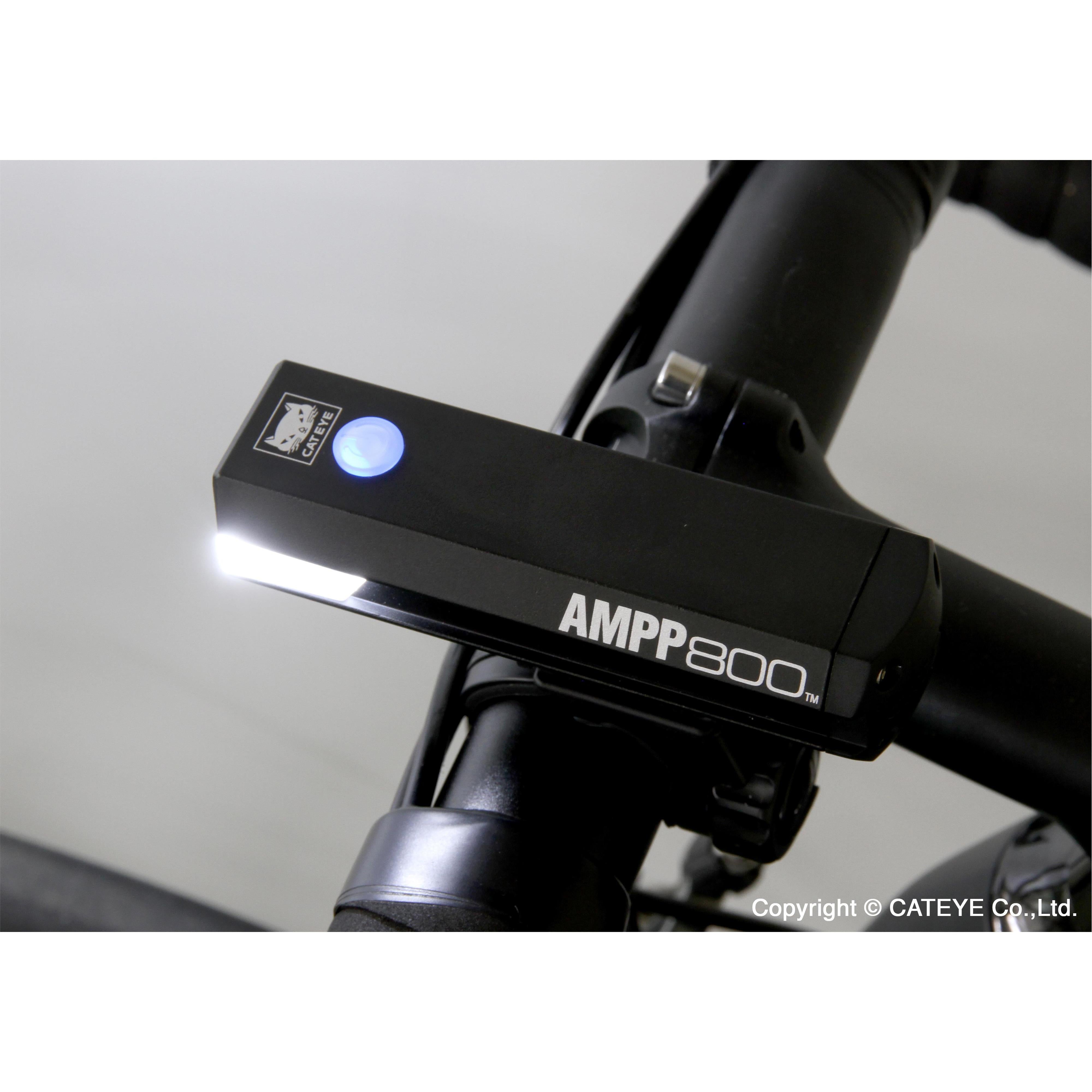 AMPP 800 Front Bike Light Cateye Cycling